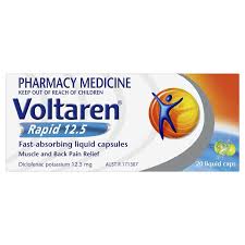 Voltaren Rapid 12.5mg Liq Caps 20s