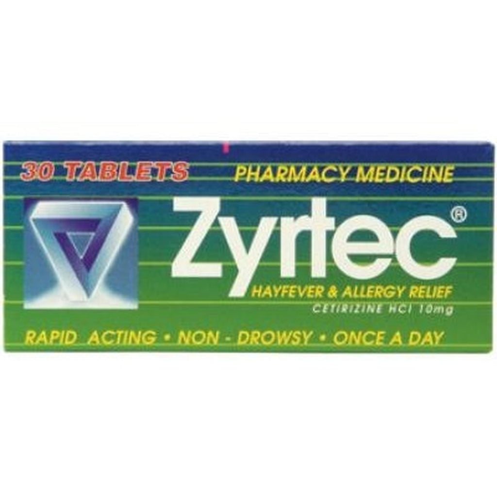 ZYRTEC Allergy & Hayfever Rel. 30s