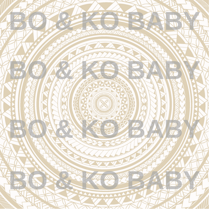 BO&KO Polynesian Pepe Wrap Beige