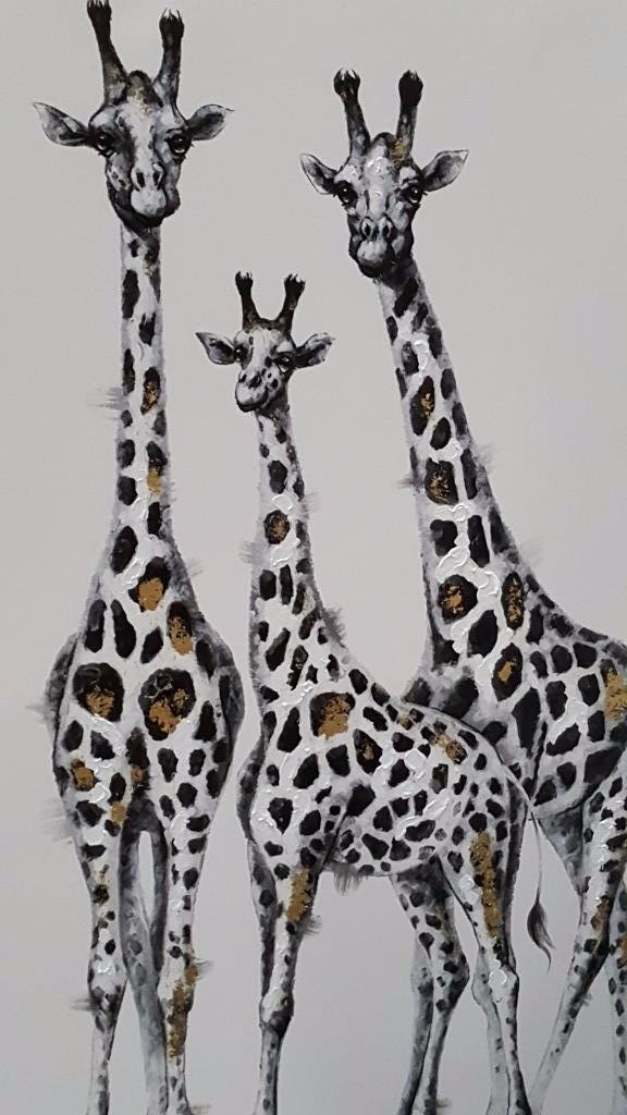 Trio Giraffe