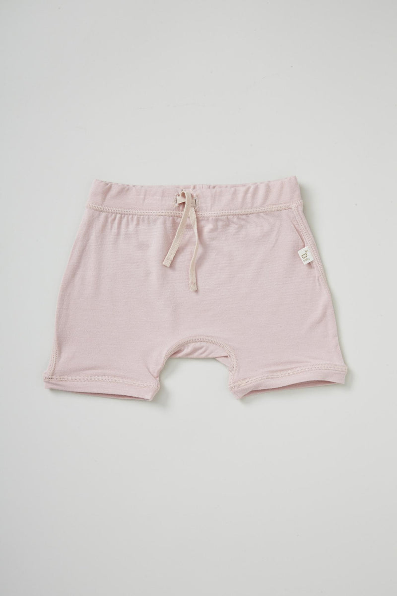 Boody Baby Pull On Short Rose 12-18mth