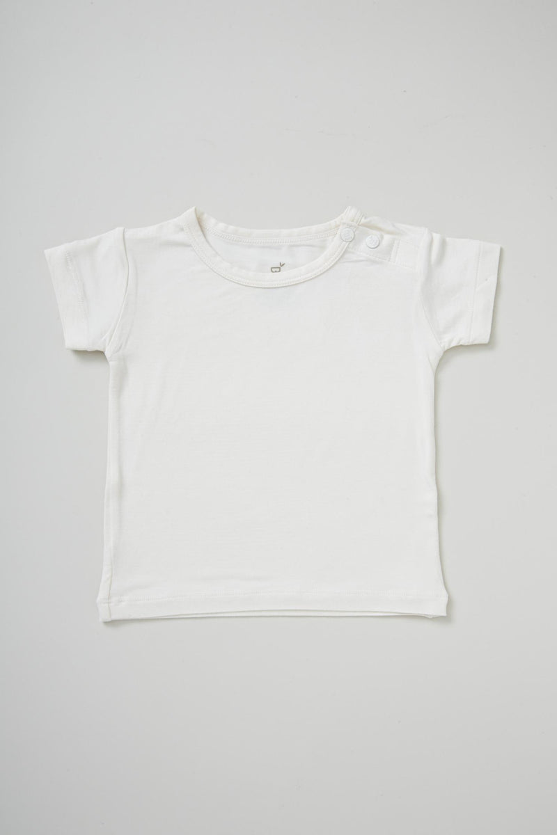 Boody Baby T-Shirt Chalk 3-6mth