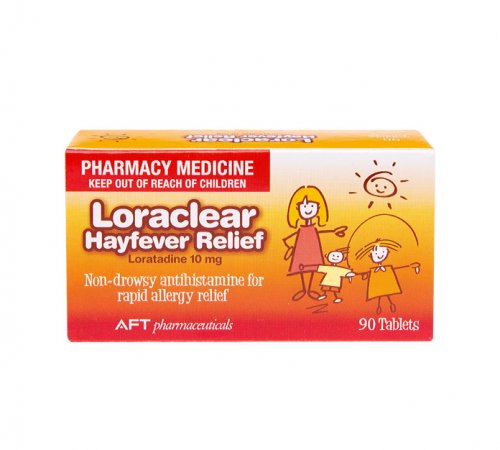 LORACLEAR Hayfever 10mg 90s