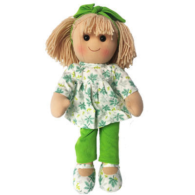 EGL Amelia 35cm Doll Green Patterned