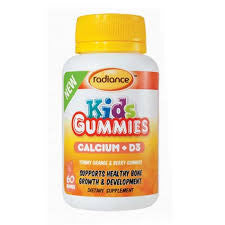 RADIANCE Kids Gummie Calcium +D3 60