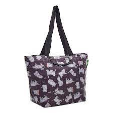 ECO CHIC Large Cool Bag Blk Scatty Scotty