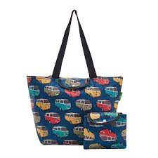 ECO CHIC Large Cool Bag Teal Campers