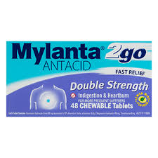 MYLANTA 2Go Double Str. Tabs 48