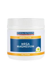 EN Mega Magnesium Pwdr Citrus 200g