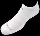 Phiten Sport Sock Ankle Wh 25-27cm x2