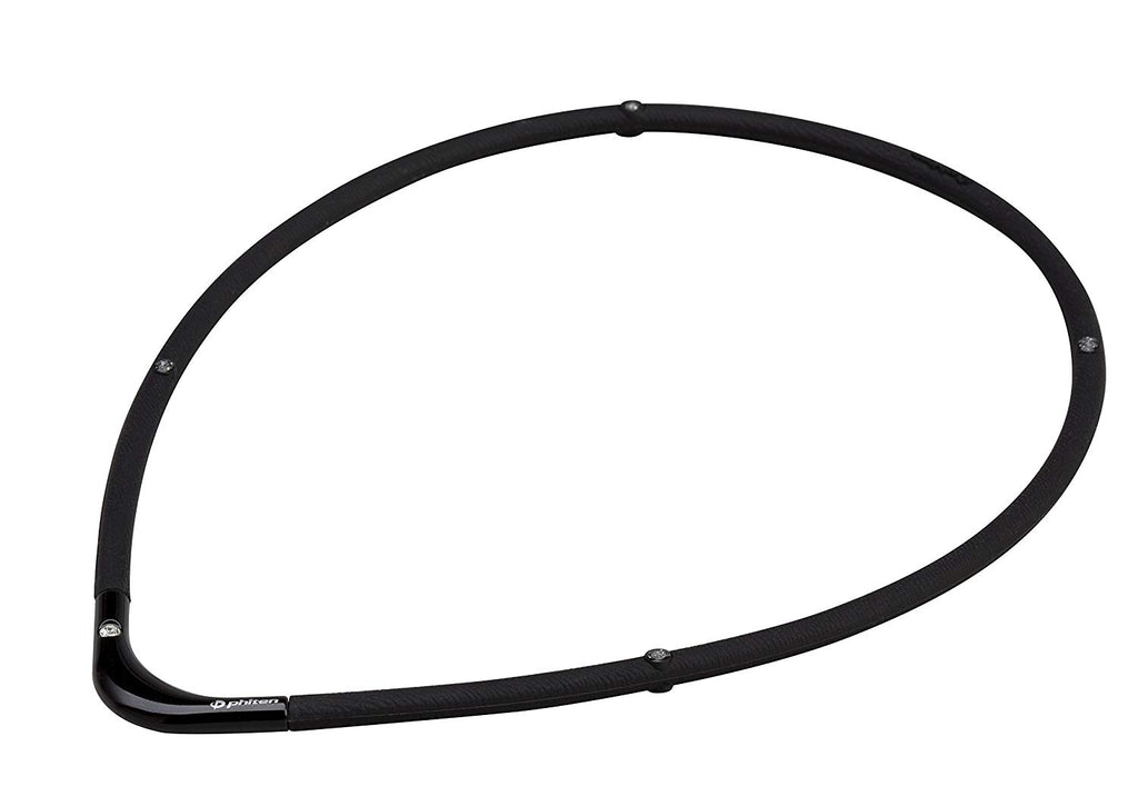 Phiten Necklace S-11 MG Black 55cm